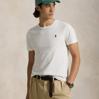 PRL Cotton Basic T-Shirt White