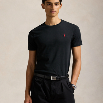 PRL Cotton Basic T-Shirt Black