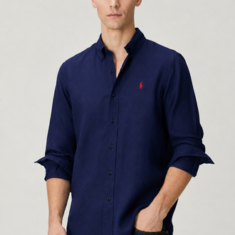 PRL KETEN GOMLEK NAVY BLUE
