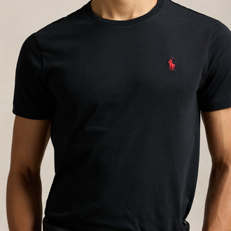 PRL Cotton Basic T-Shirt Black