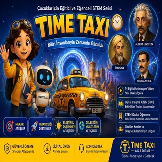 Time Taxi – Bilim İnsanlarıyla Zamanda Yolculuk (14 Video + PDF)