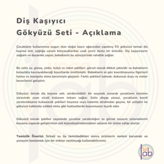 Diş Kaşıyıcı Gökyüzü Seti