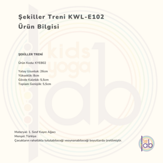 Şekiller Seti - Ahşap Tır Oyuncak