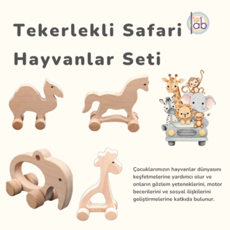 Tekerlekli Sarayı Hayvanlar Seti