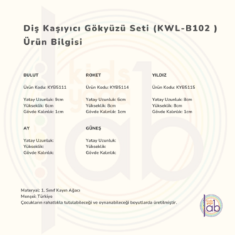 Diş Kaşıyıcı Gökyüzü Seti