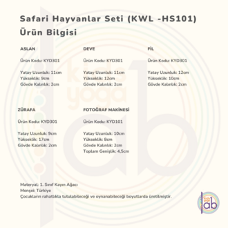 Safari Hayvanlar Seti