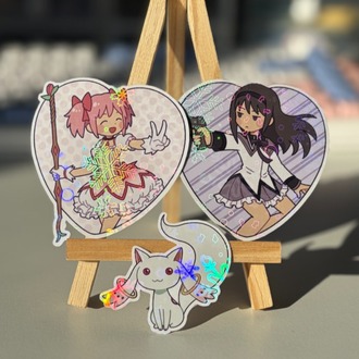 madoka magica sticker seti