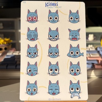 happy moods sticker sheet