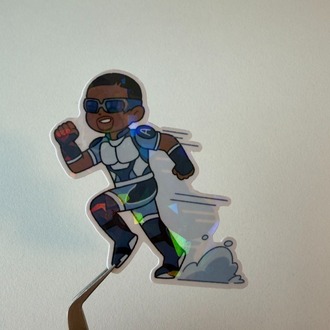a-train sticker