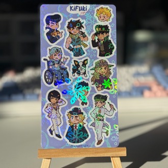 jojo sticker sheet