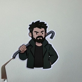 butcher sticker