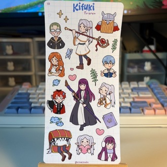 frieren sticker sheet