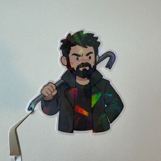 butcher sticker