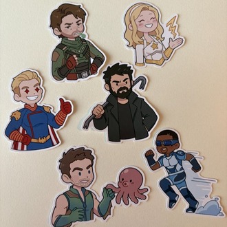 the boys sticker seti