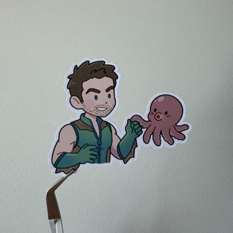 deep hologramlı sticker
