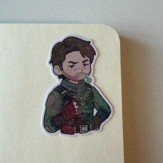 soldier boy sticker