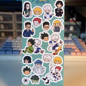 hxh sticker sheet