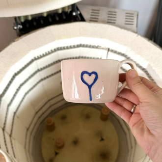 Self Love Club El Yapımı Seramik Kupa