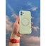 IPhone 11 MagSafe Aynalı Kılıf(su yeşili)