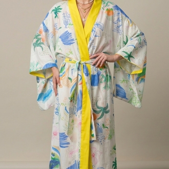 Exotic kimono