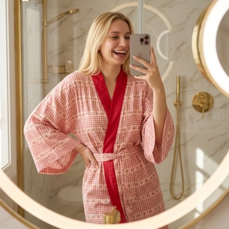 Cherry boom kimono