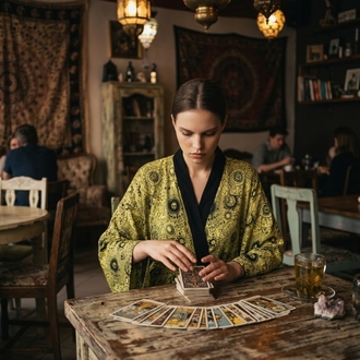 Golden Arcana Kimono 