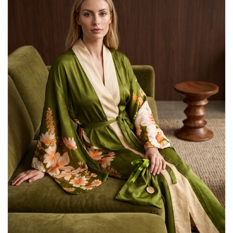 Botanical Whisper Kimono 
