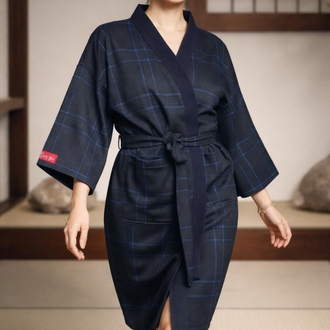 Tartan kimono