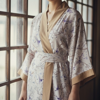 stork kimono