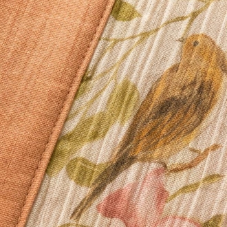 Soft bird kimono