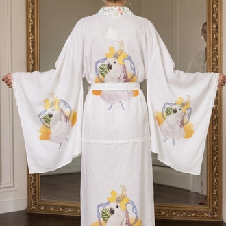 Parrot kimono 
