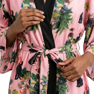 Black panter kimono