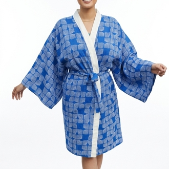 blue vision kimono