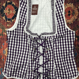 %100 Pamuk Korse Top
