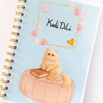 Kedi Dili Defteri A5