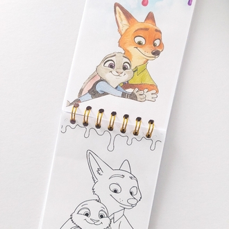 Zootropolis Boyama Kitabı A6 