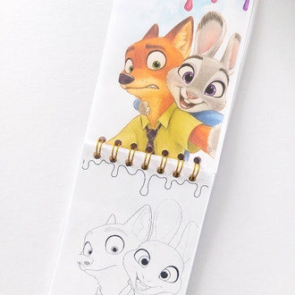 Zootropolis Boyama Kitabı A6 