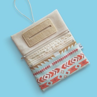 Naturel Boho Kanvas Tütün Çantası