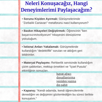 Narrative Deneyimler: Zorbalıkla Mücadele&Benlik Algısı