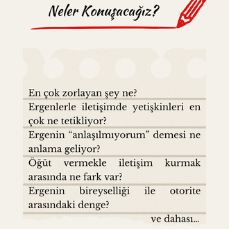 Ergenlerle İletişim: Anlamak ve Yönetmek