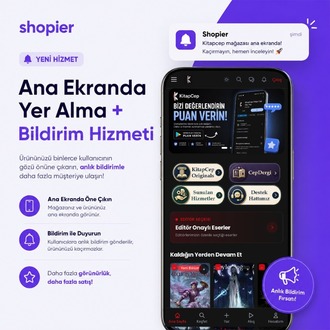 Ana Ekranda Yer Alma + Bildirim Hizmeti