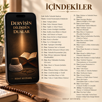 Dervişin Dilinden Dualar