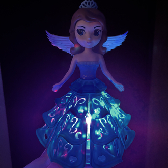 Işıklı dönen Elsa 