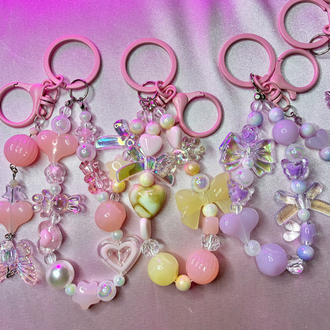 Pink Hook Charm