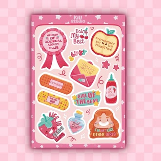 A6 That Girl Sticker