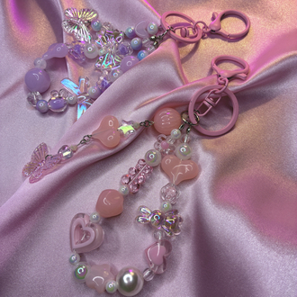 Pink Hook Charm
