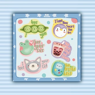 Ps. Love You Sticker