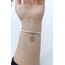 Lila taşlı hayat ağacı charm