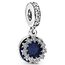 Lacivert yıldızlı charm