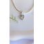 Taşlı Kalpli Sallantılı Charm